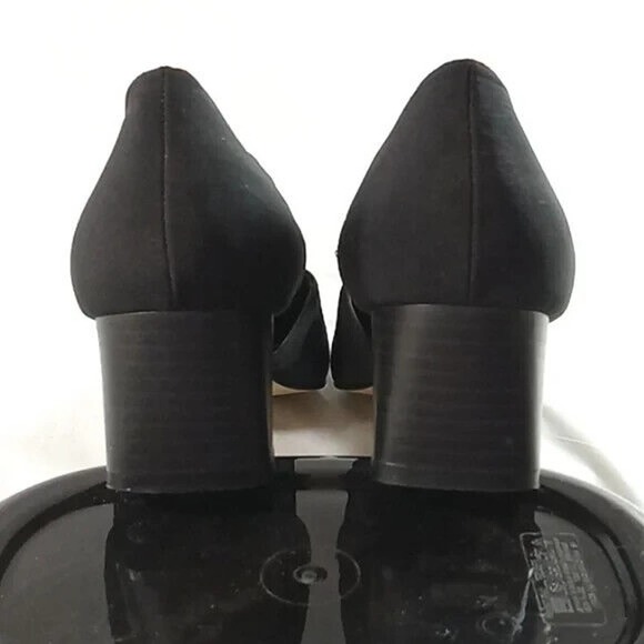 Fashion bug women's size 8 black heels - Picture 5 of 10